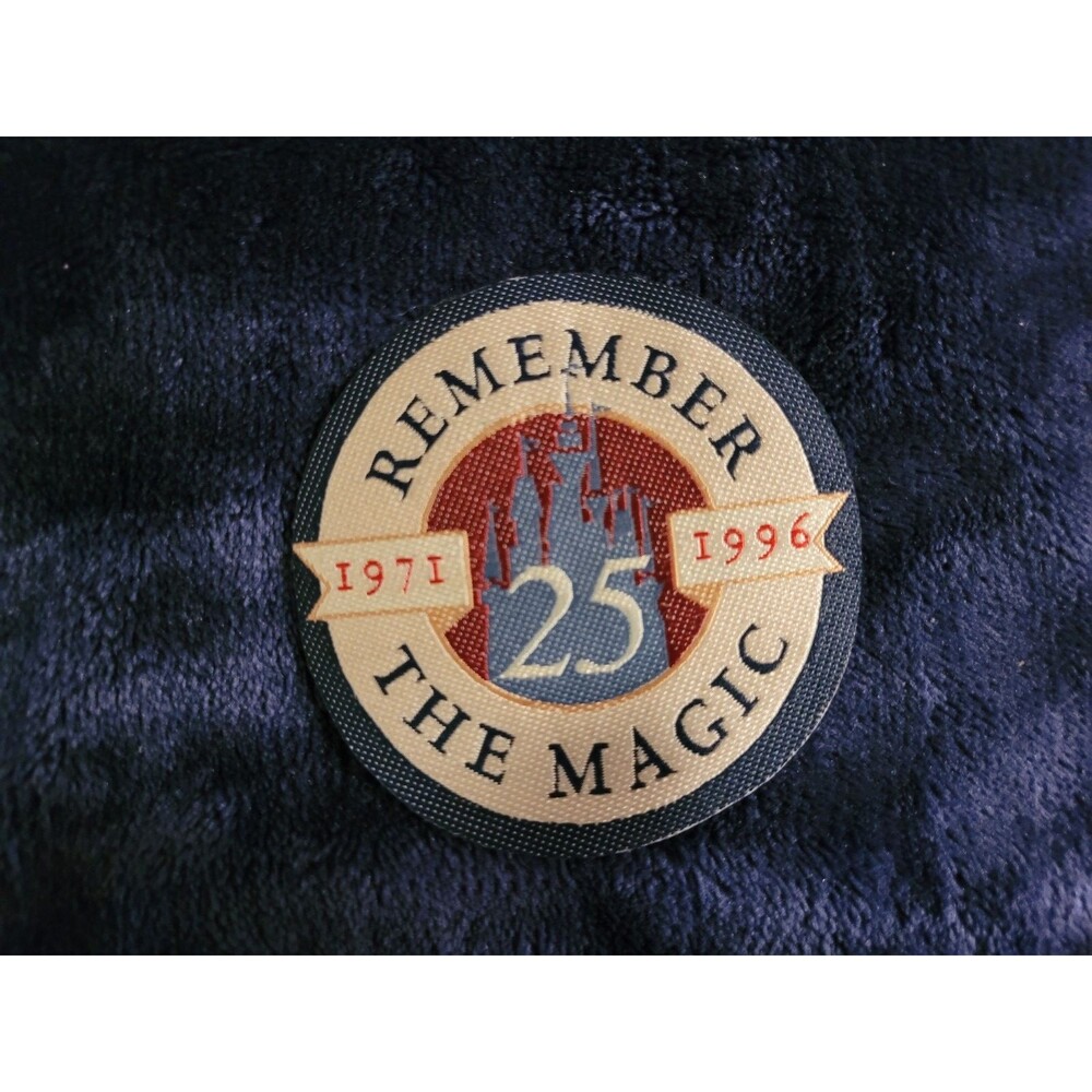 Walt Disney World Remember the Magic 25th Anniversary Embroidered Patch